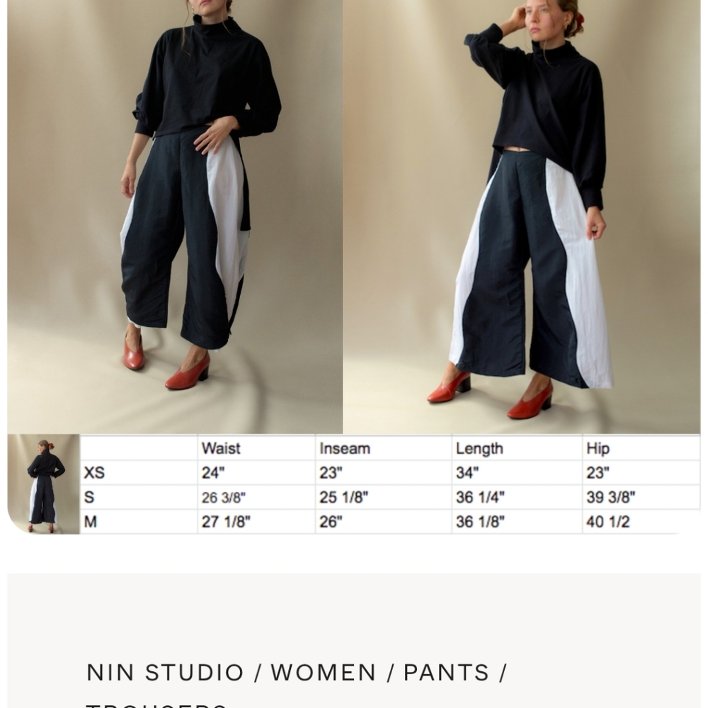 Nin Studio Swirl Pants S - Picture 4 of 10